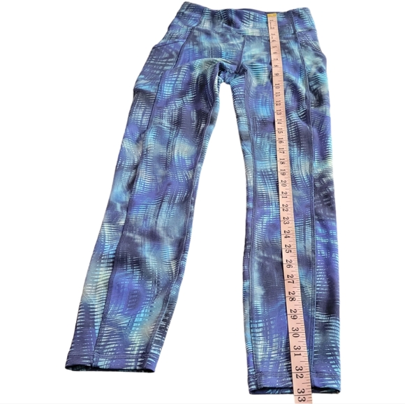 Lululemon Invigorate High RiseTight 25" Leggings Shapeshifter Flux Blue Multi 4 - Picture 16 of 16